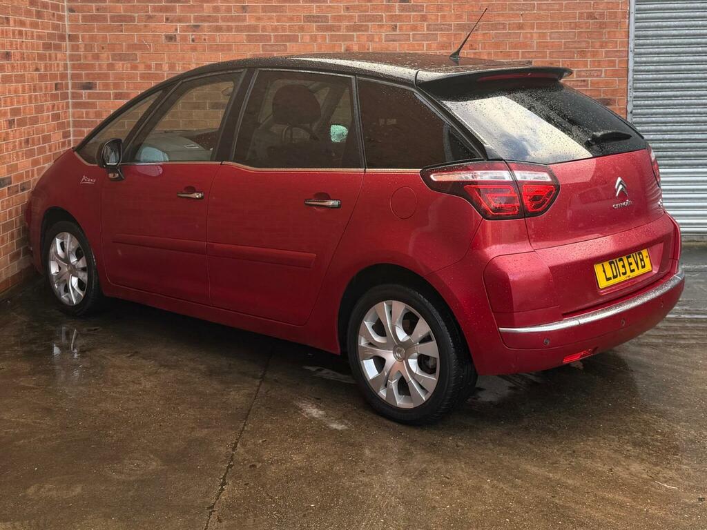 Citroen C4 Picasso 1.6 Hdi Platinum Euro 5 LD13EVB Red #4