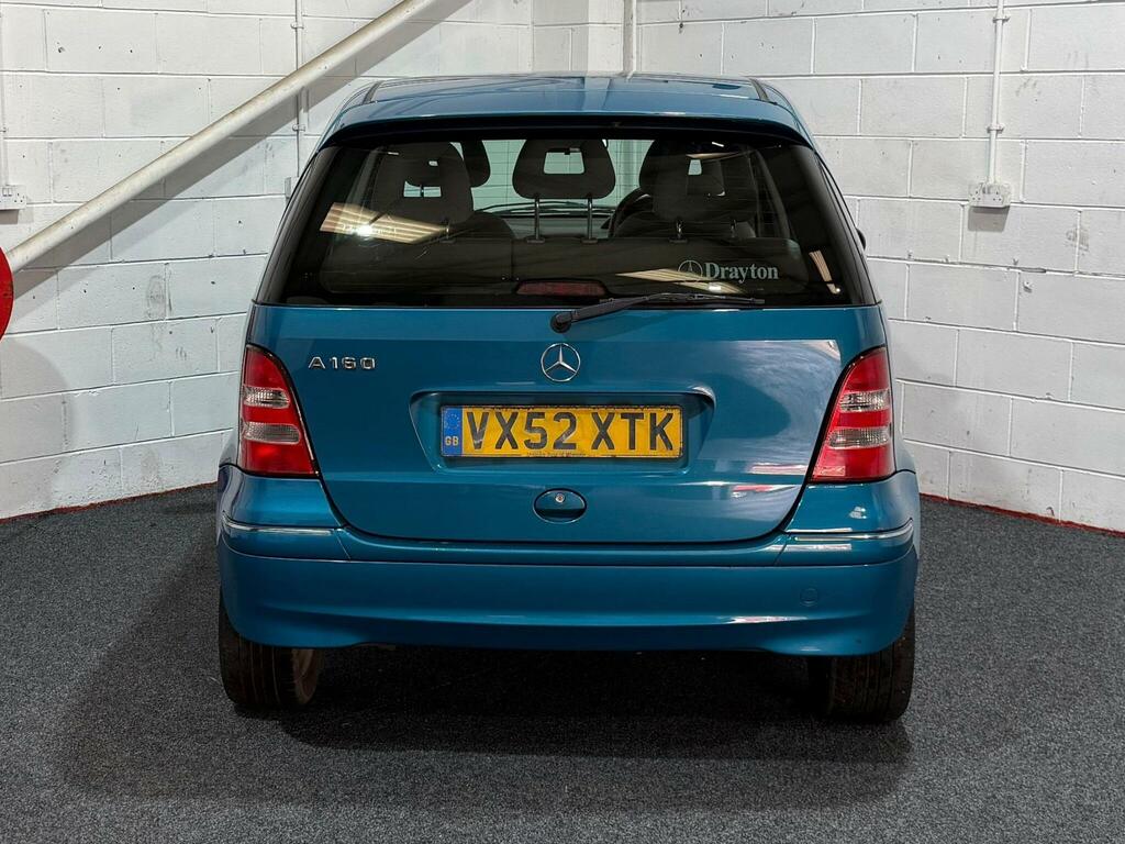 Mercedes-Benz A Class 1.6 A160 Elegance Swb Hatchback Blue #5