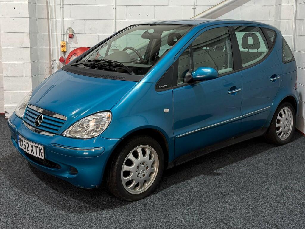 Mercedes-Benz A Class 1.6 A160 Elegance Swb Hatchback Blue #3