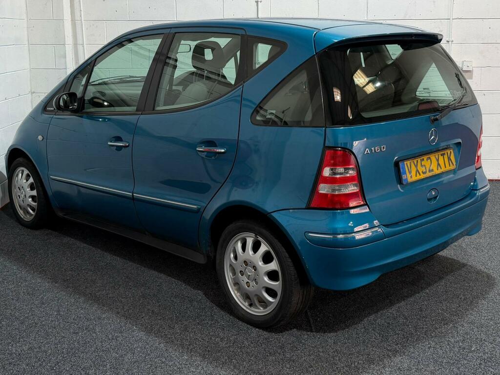 Mercedes-Benz A Class 1.6 A160 Elegance Swb Hatchback Blue #4
