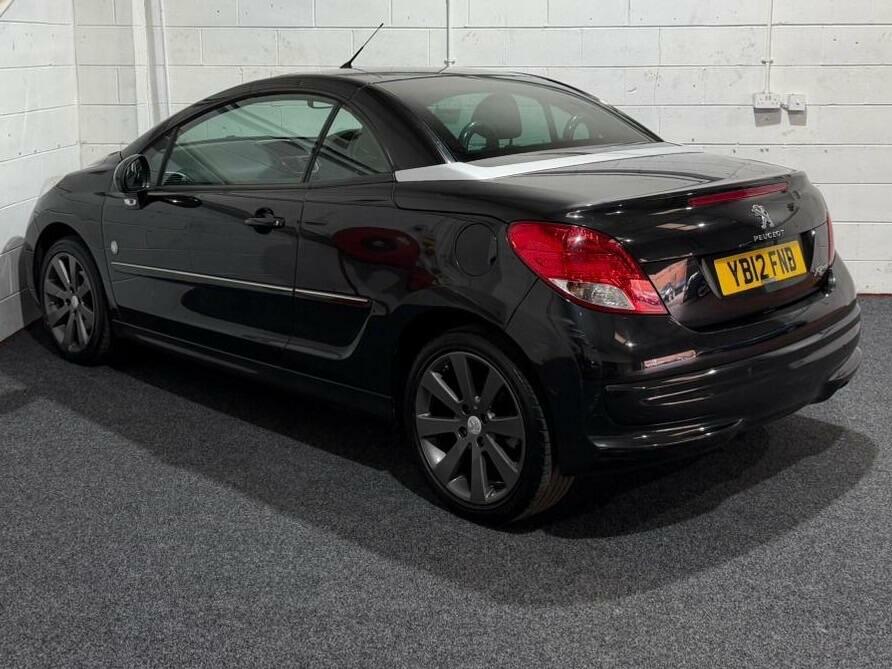 Peugeot 207 CC 1.6 Vti Roland Garros Euro 5 Black #4