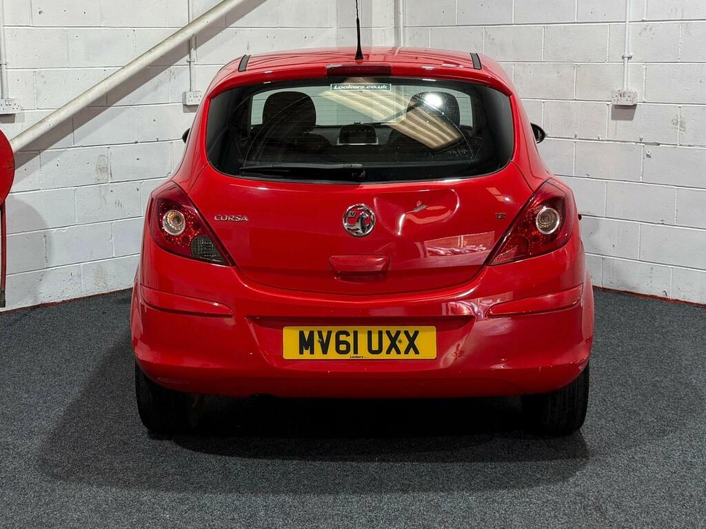 Vauxhall Corsa Excite MV61UXX Red #5