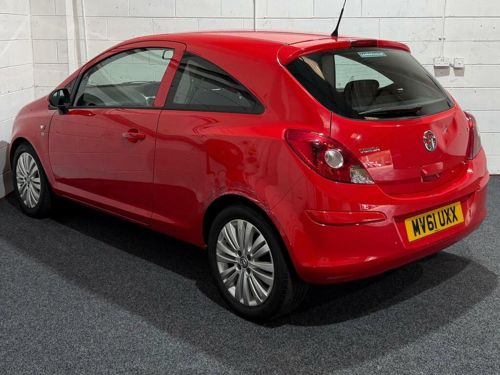 Vauxhall Corsa Excite MV61UXX Red #4