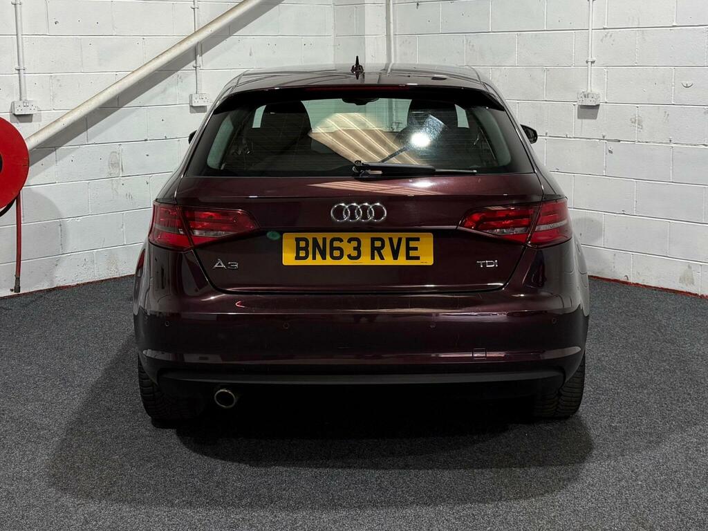 Audi A3 1.6 Tdi Se Sportback Euro 5 Ss BN63RVE Red #5