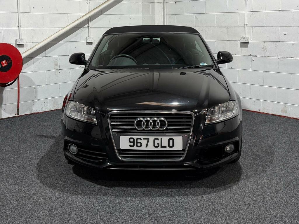 Audi A3 Cabriolet 2.0 Tdi S Line S Tronic Euro 4 Black #2