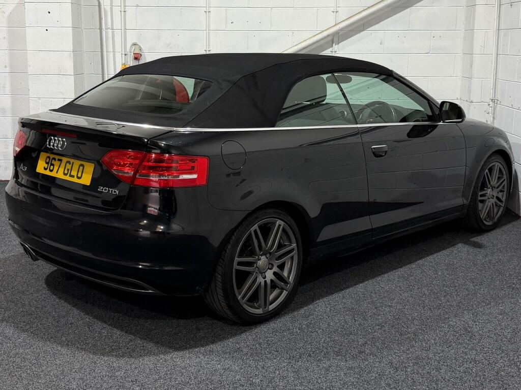 Audi A3 Cabriolet 2.0 Tdi S Line S Tronic Euro 4 Black #6