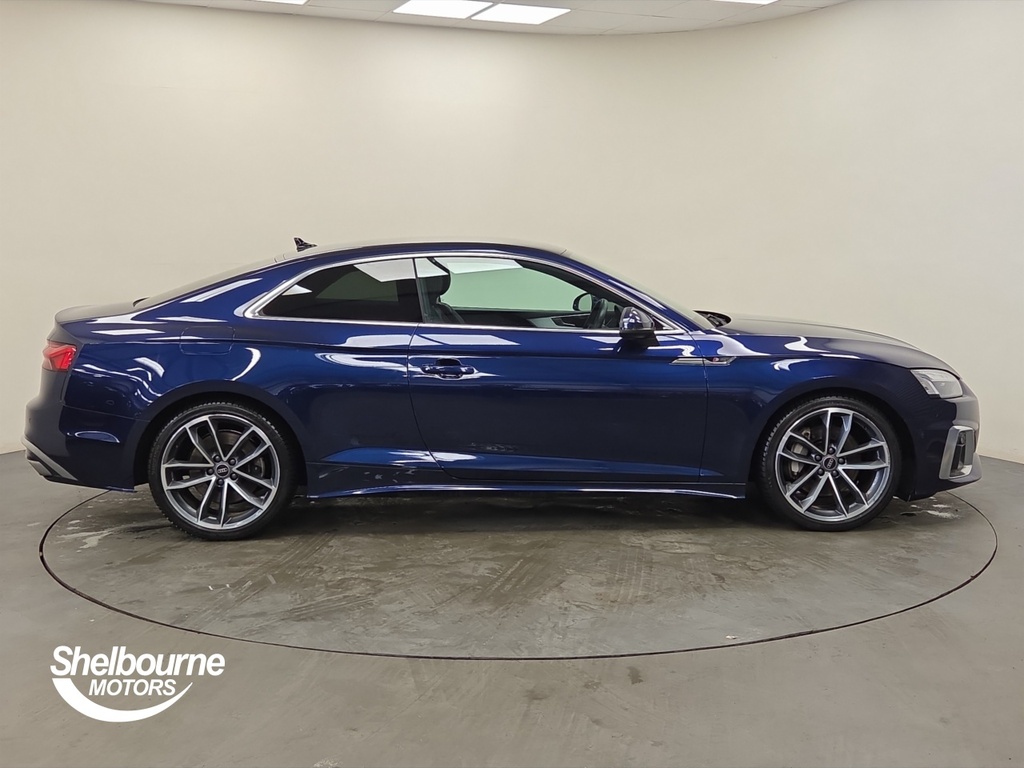 Audi A5 A5 2.0 Tfsi 45 S Line Coupe S Tronic Qu XGZ8251 Blue #3