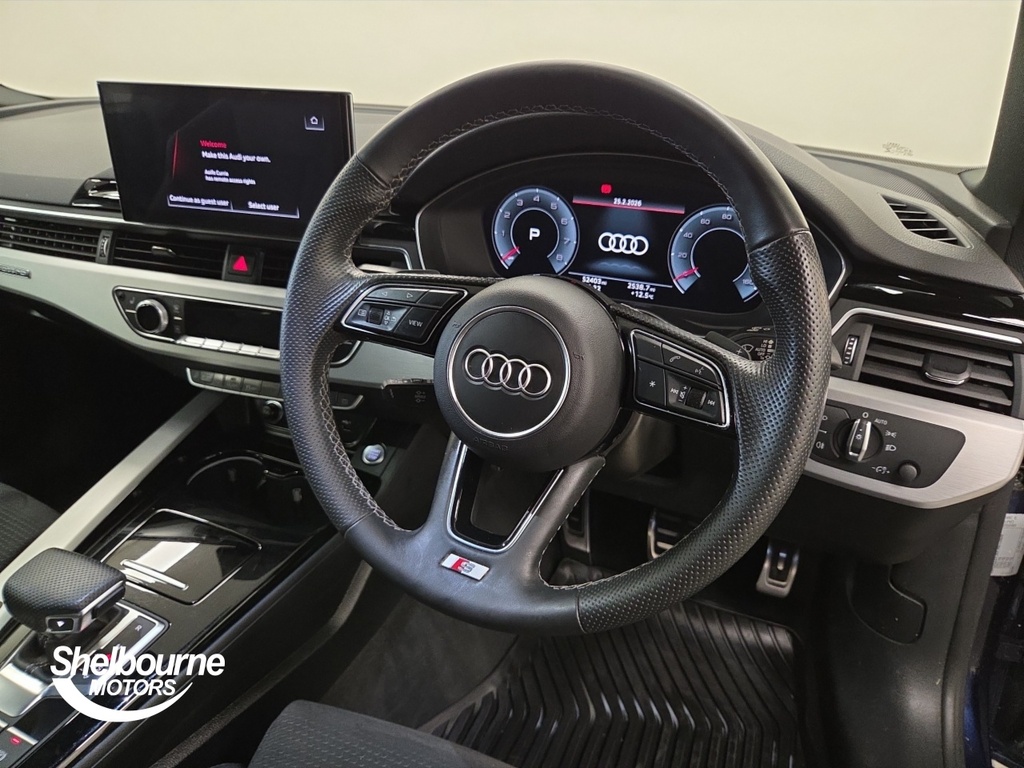 Audi A5 A5 2.0 Tfsi 45 S Line Coupe S Tronic Qu XGZ8251 Blue #4
