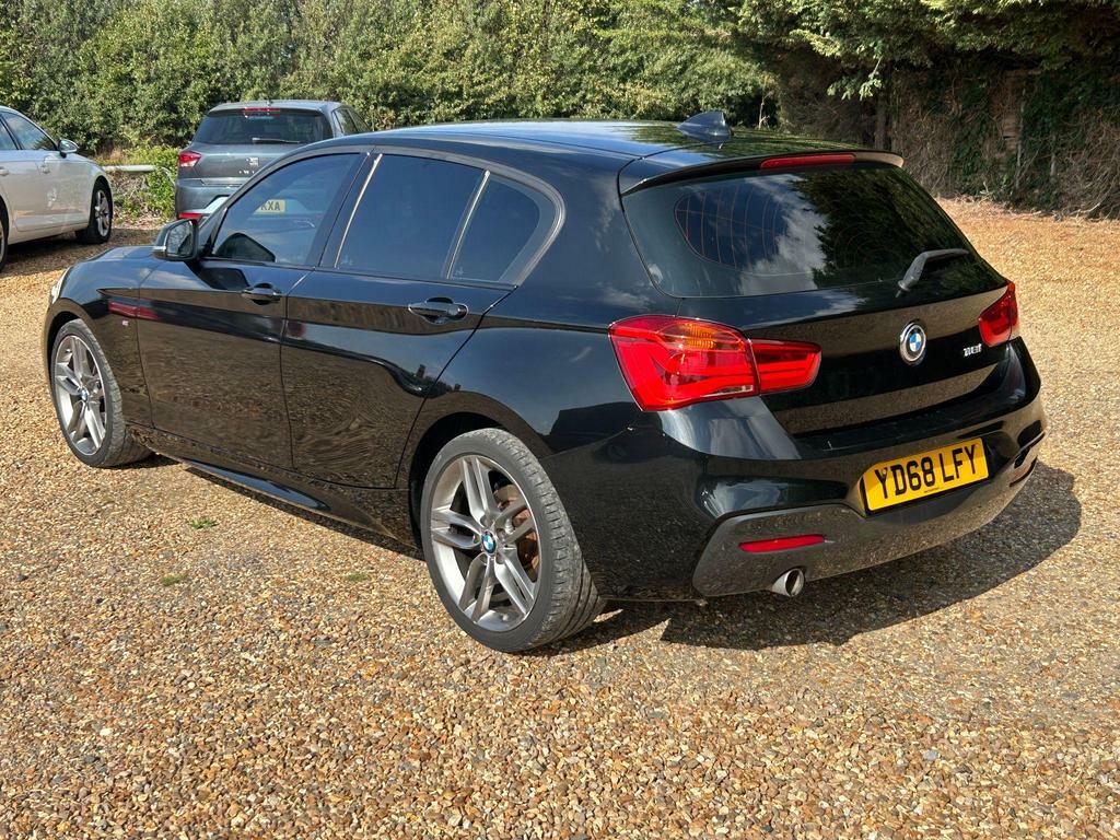 BMW 1 Series 1.5 118I M Sport Euro 6 S S YD68LFY Black #5