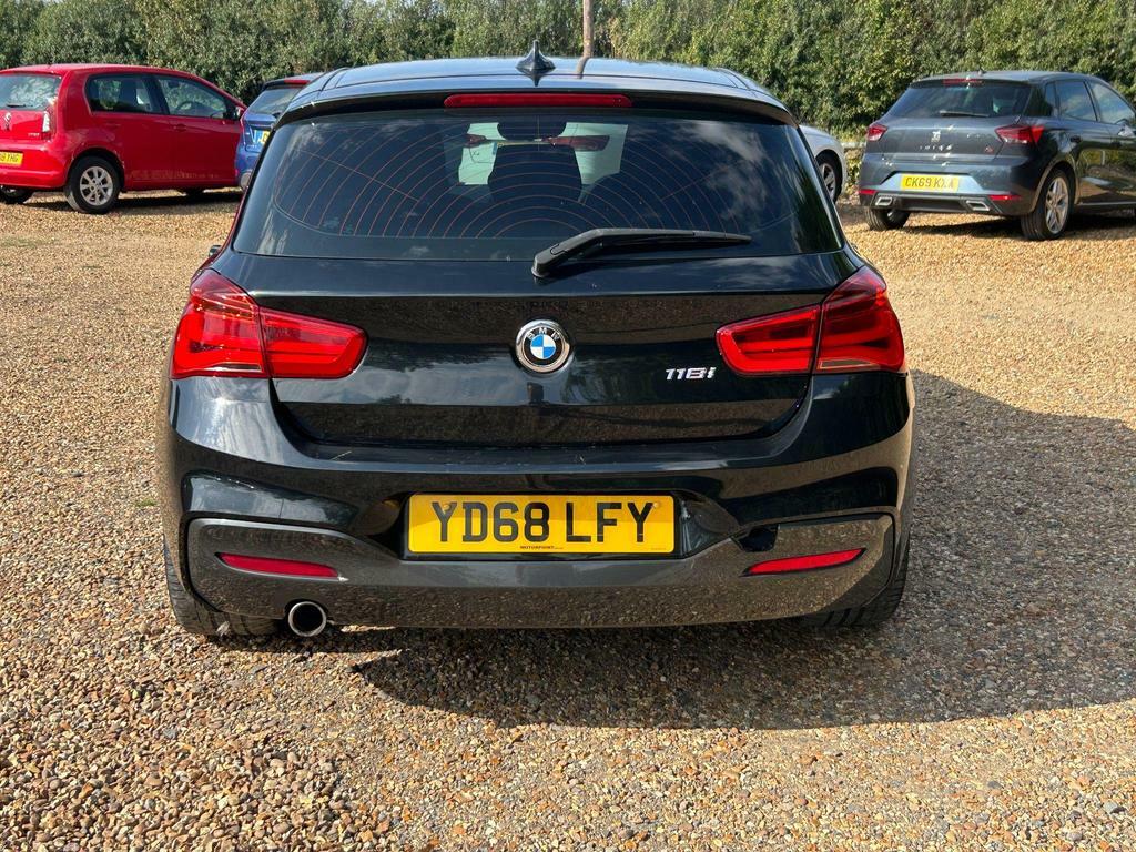 BMW 1 Series 1.5 118I M Sport Euro 6 S S YD68LFY Black #6