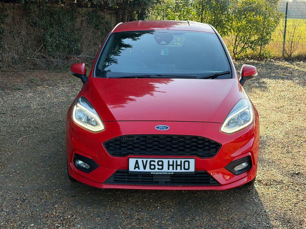Ford Fiesta 1.0T Ecoboost St-line Euro 6 S S AV69HHO Red #2