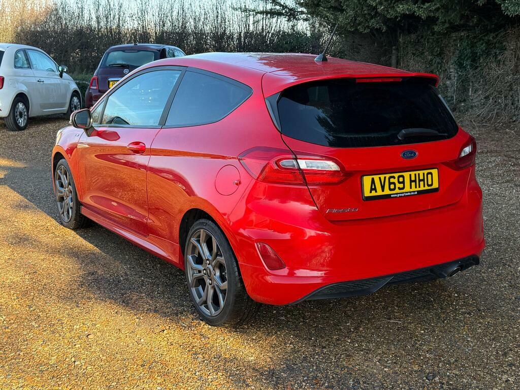 Ford Fiesta 1.0T Ecoboost St-line Euro 6 S S AV69HHO Red #3