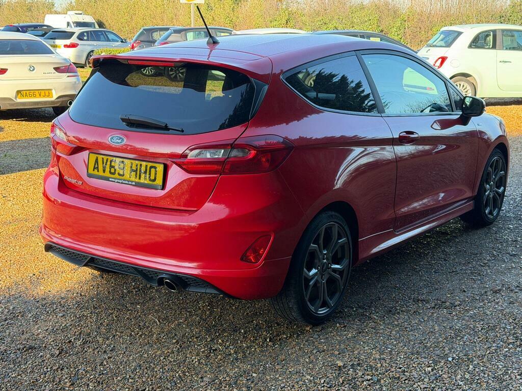 Ford Fiesta 1.0T Ecoboost St-line Euro 6 S S AV69HHO Red #5