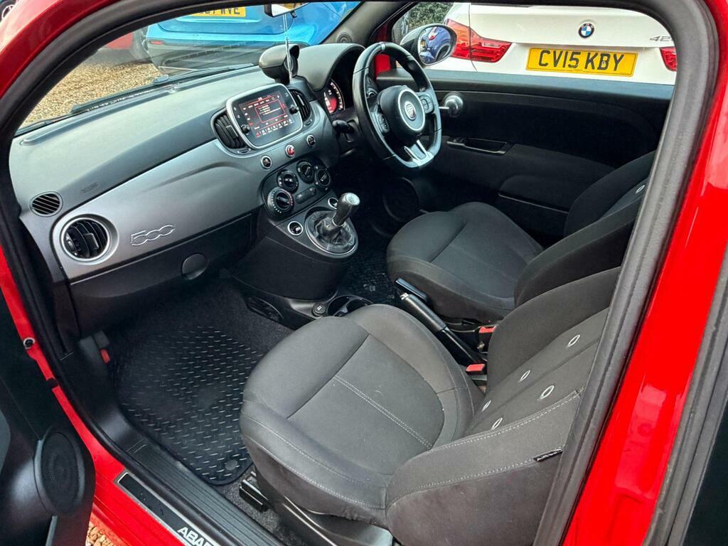 Abarth 595 1.4 T-jet Trofeo Euro 6 YL17WGU Red #5