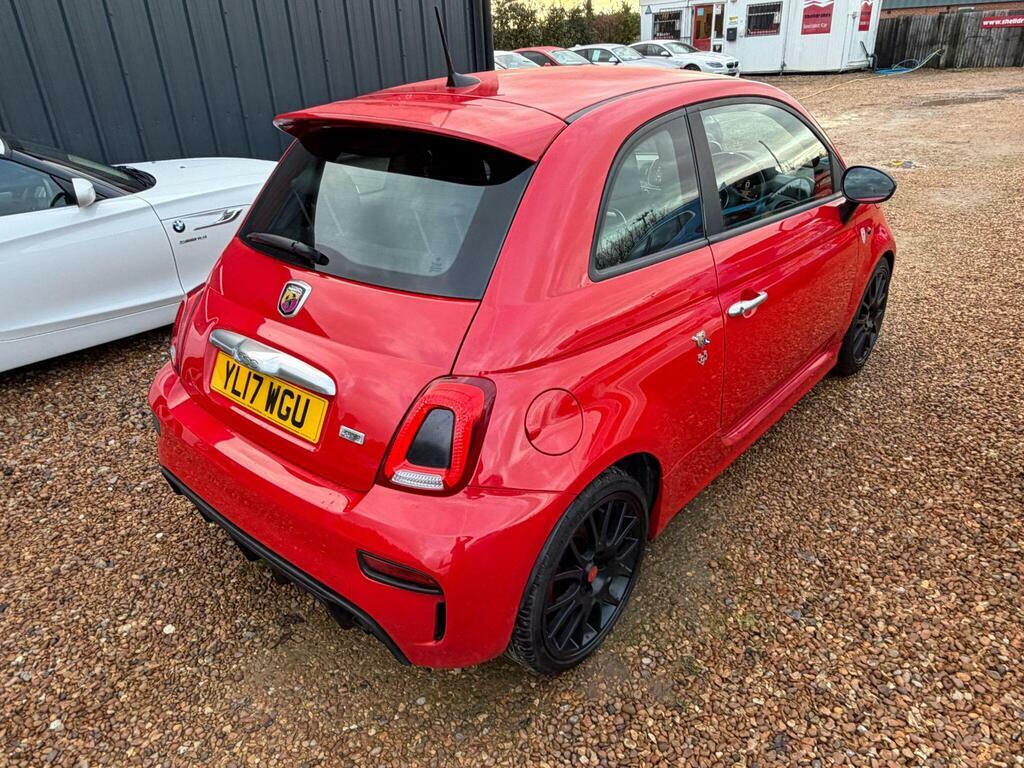 Abarth 595 1.4 T-jet Trofeo Euro 6 YL17WGU Red #4