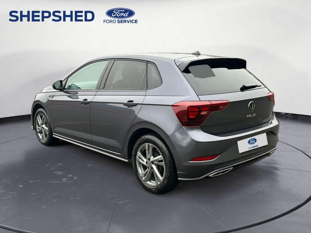 Volkswagen Polo 1.0 Tsi R-line Euro 6 Ss VK24HKC Grey #6