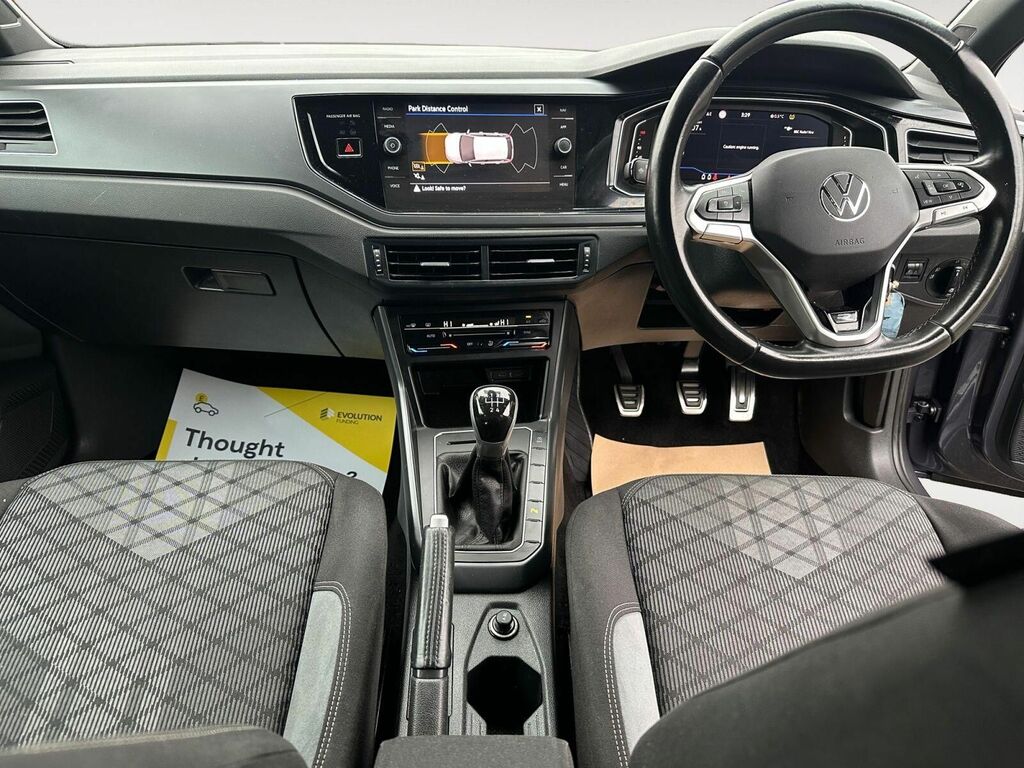 Volkswagen Polo 1.0 Tsi R-line Euro 6 Ss VK24HKC Grey #4