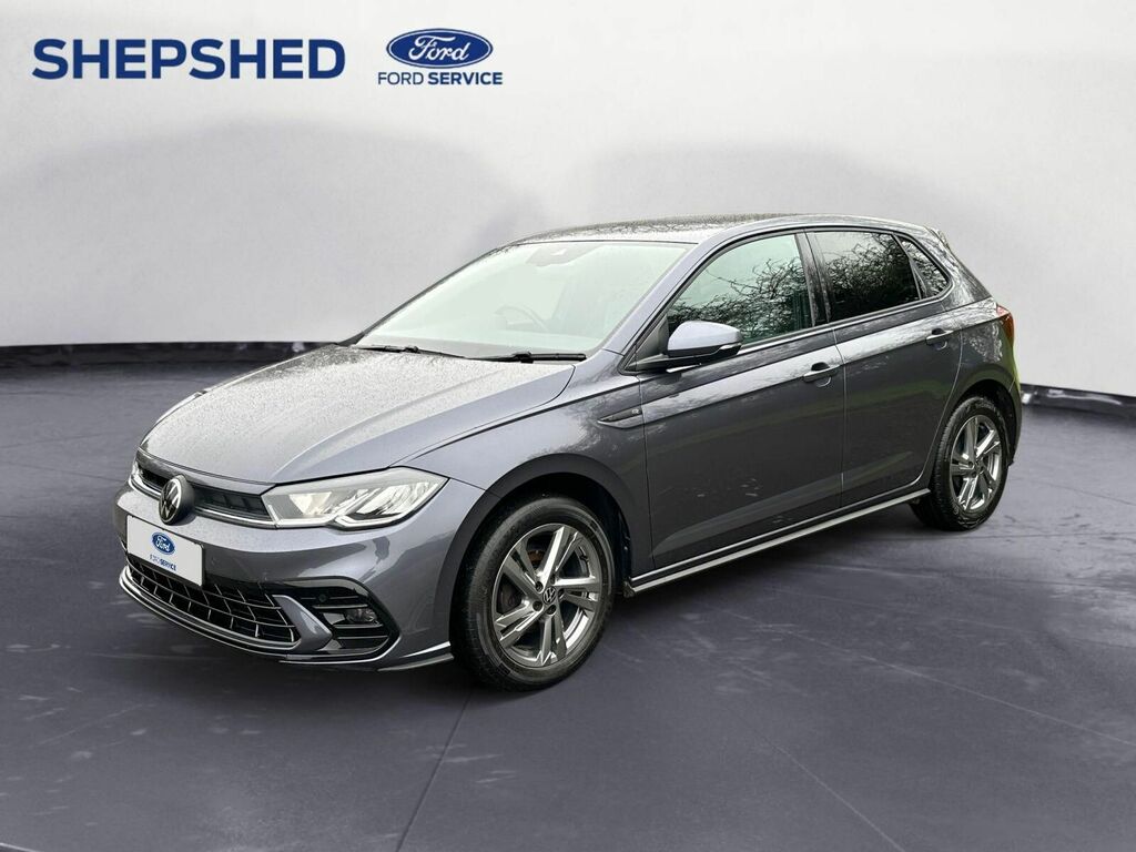 Volkswagen Polo 1.0 Tsi R-line Euro 6 Ss VK24HKC Grey #5