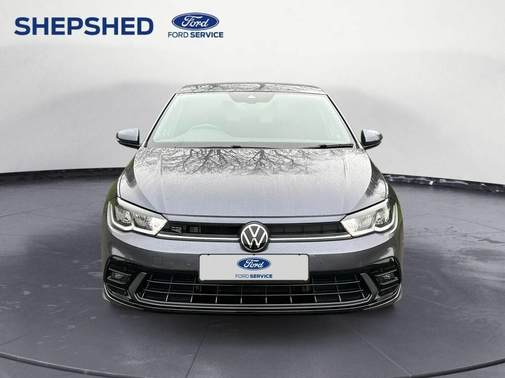 Volkswagen Polo 1.0 Tsi R-line Euro 6 Ss VK24HKC Grey #3