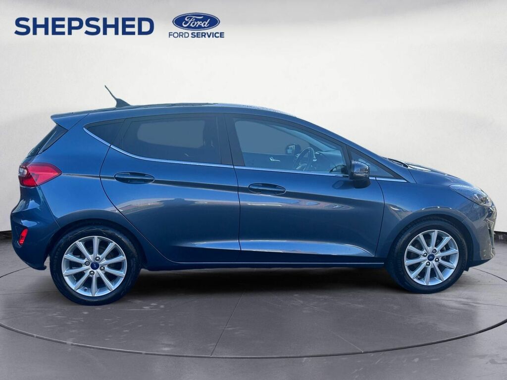 Ford Fiesta 1.0T Ecoboost Mhev Titanium Euro 6 Ss BL71JWO Blue #2