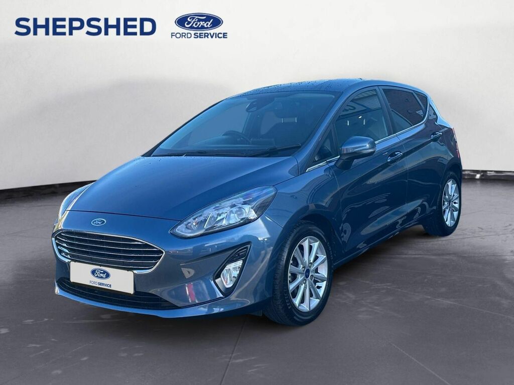Ford Fiesta 1.0T Ecoboost Mhev Titanium Euro 6 Ss BL71JWO Blue #5