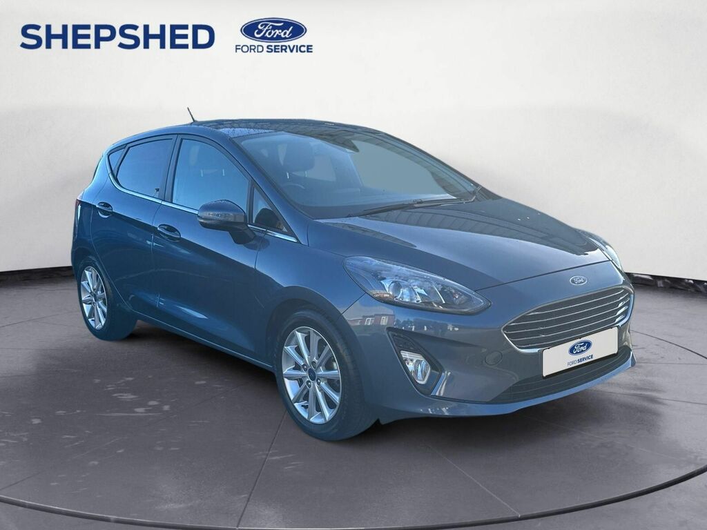 Ford Fiesta 1.0T Ecoboost Mhev Titanium Euro 6 Ss Blue