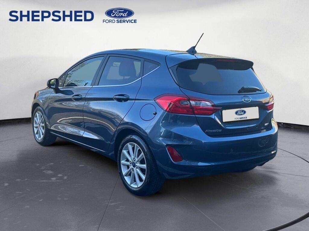 Ford Fiesta 1.0T Ecoboost Mhev Titanium Euro 6 Ss BL71JWO Blue #6