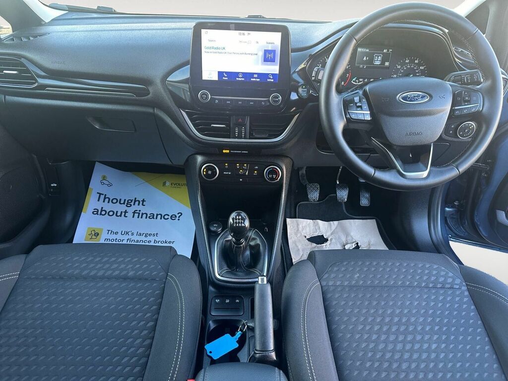Ford Fiesta 1.0T Ecoboost Mhev Titanium Euro 6 Ss BL71JWO Blue #4