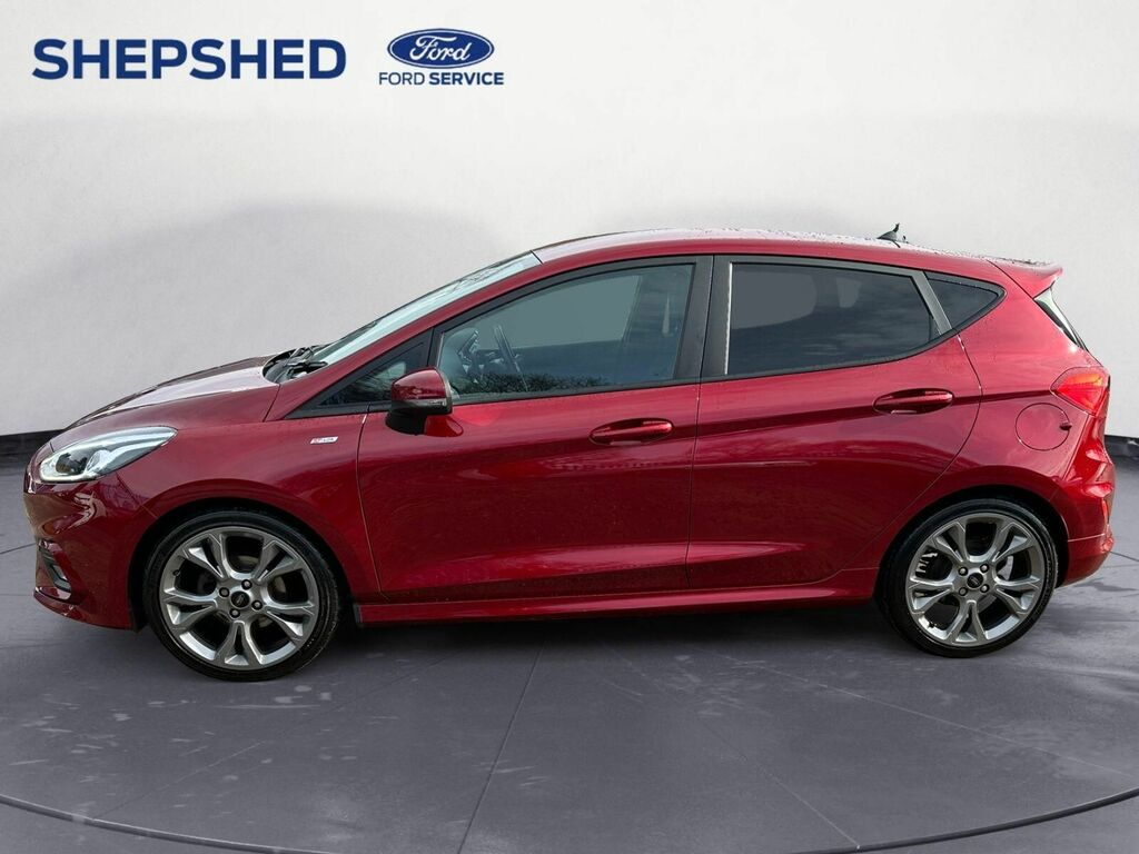 Ford Fiesta 1.0T Ecoboost St-line Euro 6 Ss AP19BTV Red #5