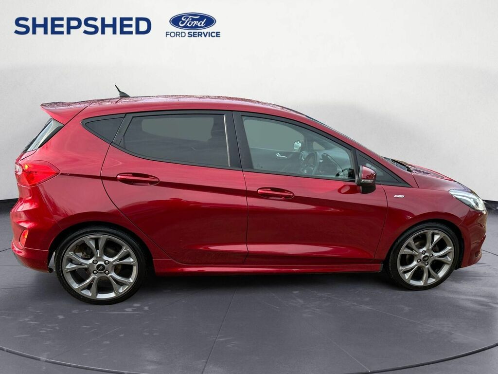 Ford Fiesta 1.0T Ecoboost St-line Euro 6 Ss AP19BTV Red #6
