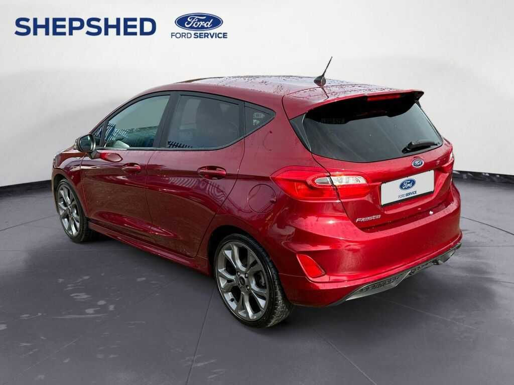 Ford Fiesta 1.0T Ecoboost St-line Euro 6 Ss AP19BTV Red #4