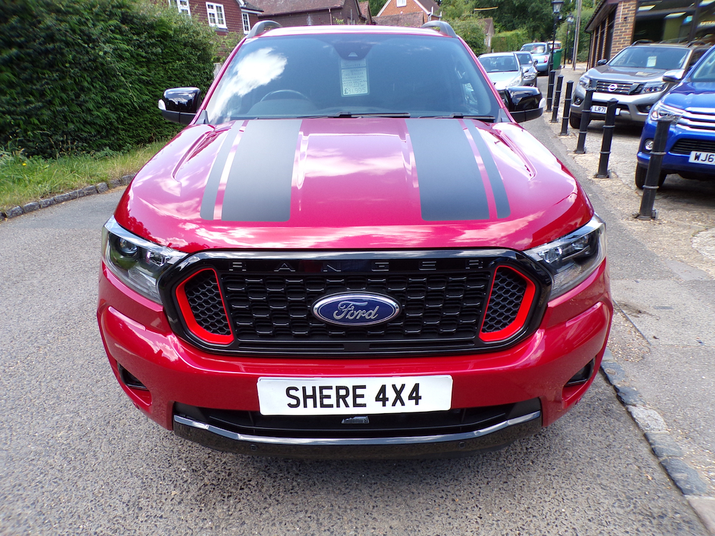 Ford Ranger 2.0 Ecoblue Stormtrak Pickup Double Cab KN23HNV Red #6