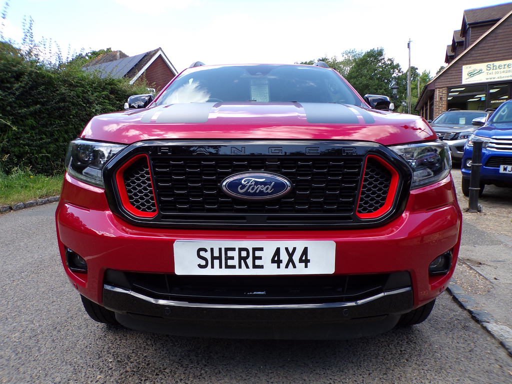 Ford Ranger 2.0 Ecoblue Stormtrak Pickup Double Cab KN23HNV Red #5