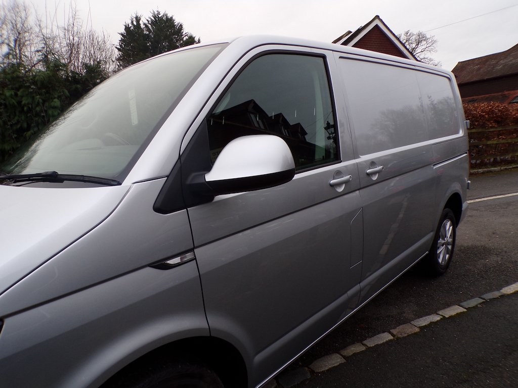 Volkswagen Transporter 2.0 Tdi T28 Bluemotion Tech Highline Panel Van GC19CXD Silver #4