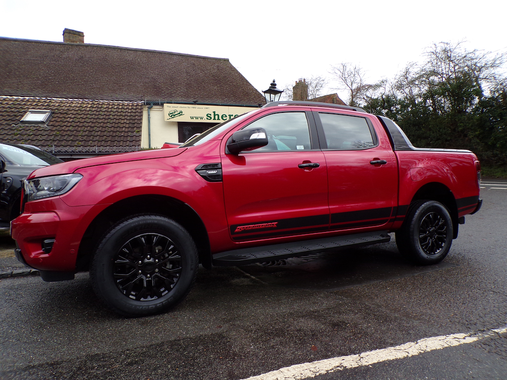 Ford Ranger 2.0 Ecoblue Stormtrak Pickup Double Cab FA23JXR Red #2