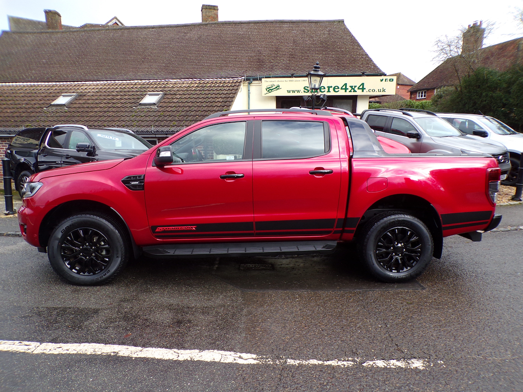 Ford Ranger 2.0 Ecoblue Stormtrak Pickup Double Cab FA23JXR Red #6