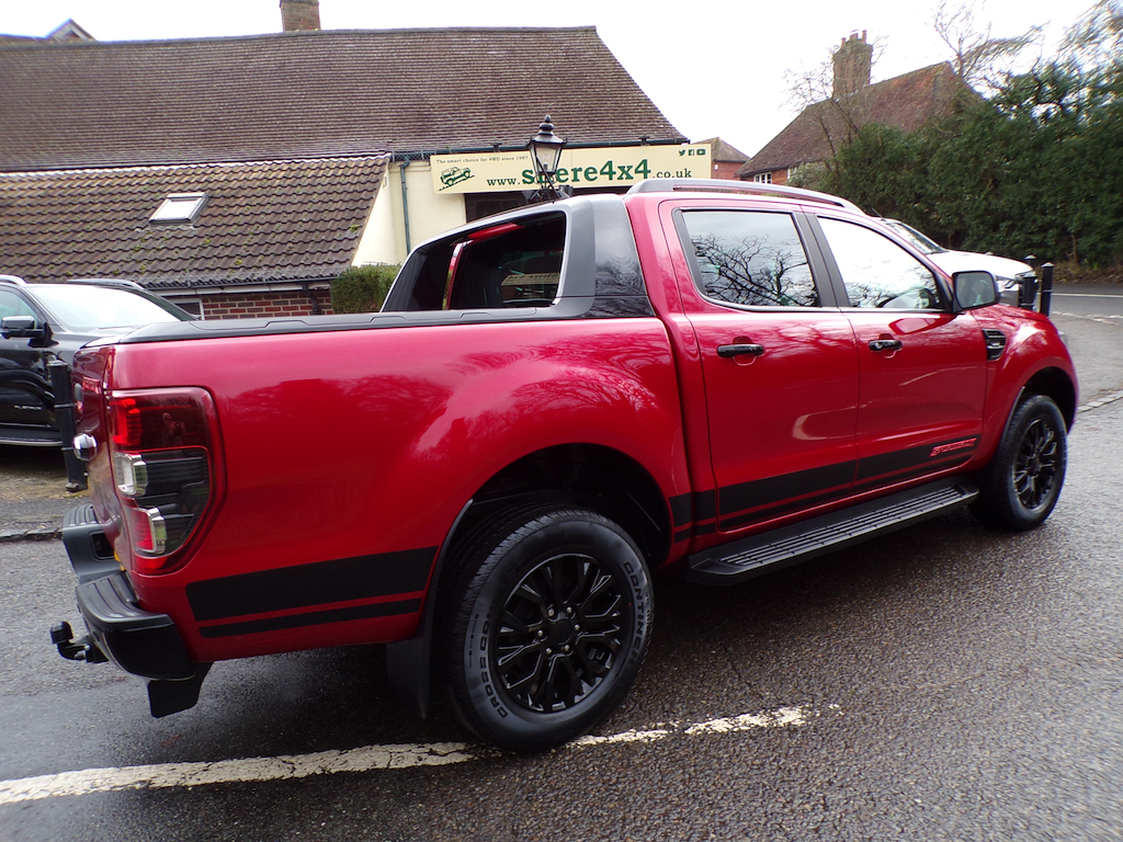 Ford Ranger 2.0 Ecoblue Stormtrak Pickup Double Cab FA23JXR Red #3
