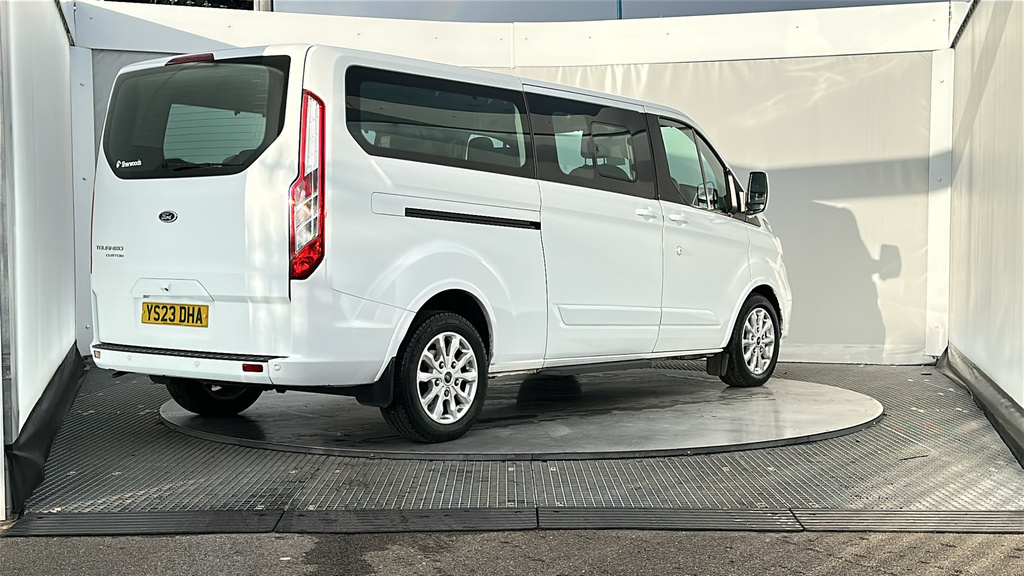 Ford Tourneo Custom 2.0 320 Ecoblue Titanium Minibus Double Cab Di White #6