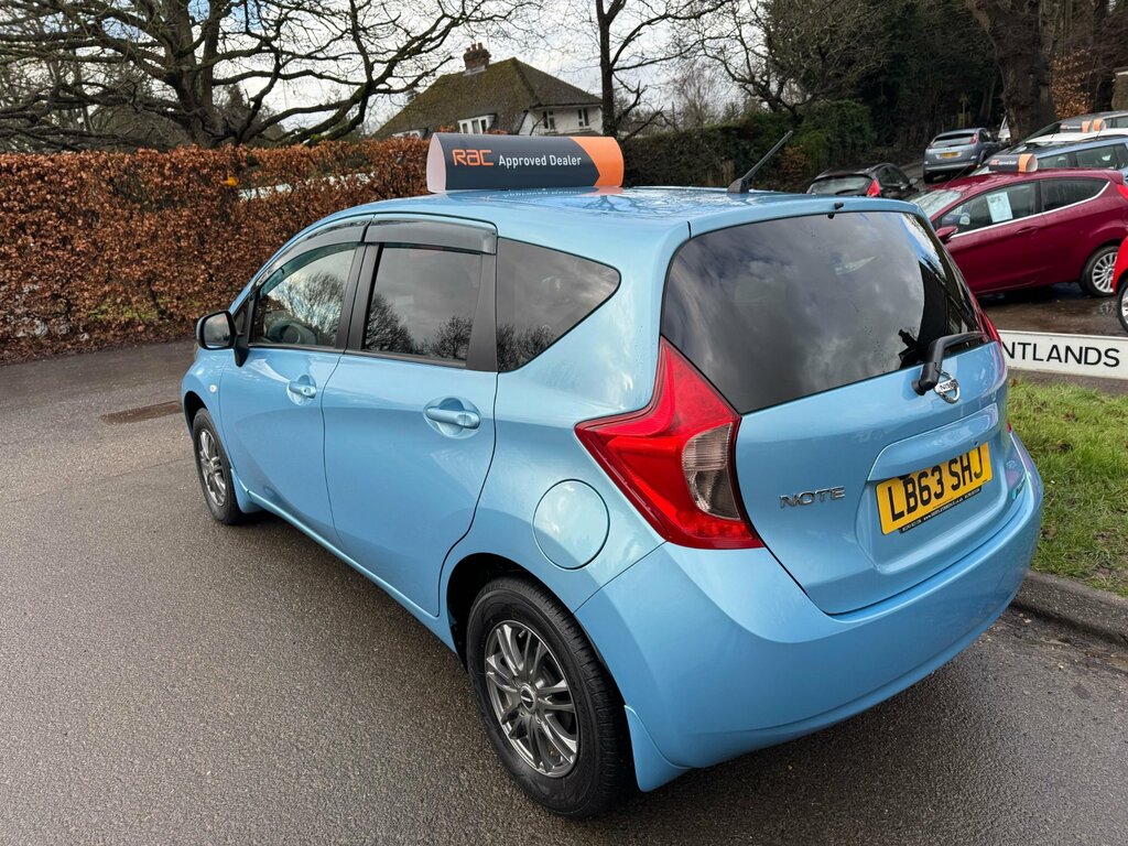 Nissan Note Hatchback Blue #3