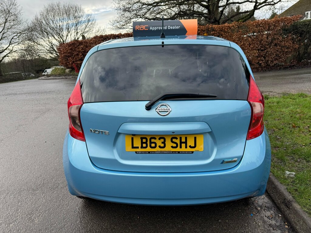 Nissan Note Hatchback Blue #5