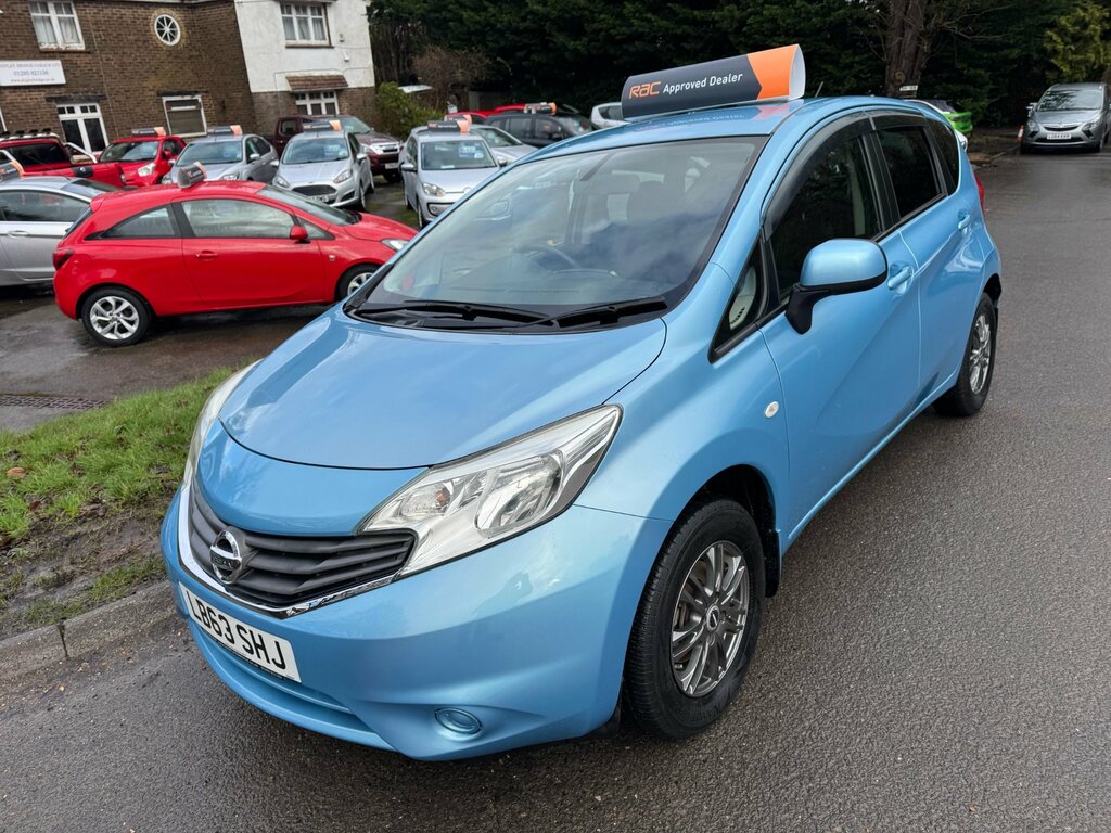 Nissan Note Hatchback Blue #2