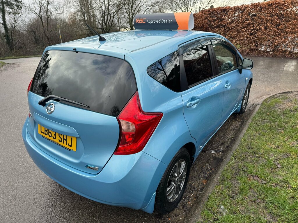 Nissan Note Hatchback Blue #4