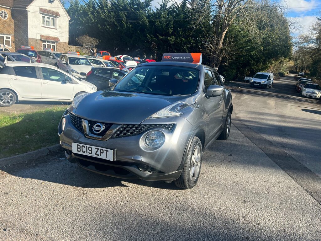 Nissan Juke 1.6 Acenta Suv Euro 6 112 Ps BC19ZPT Grey #2