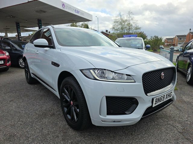 Jaguar F-Pace D180 Chequered Flag Suv BN69XHG White #4