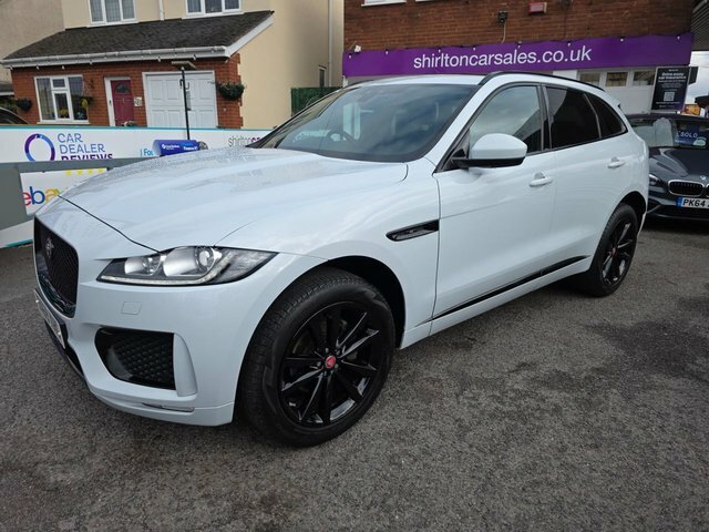 Jaguar F-Pace D180 Chequered Flag Suv BN69XHG White #2