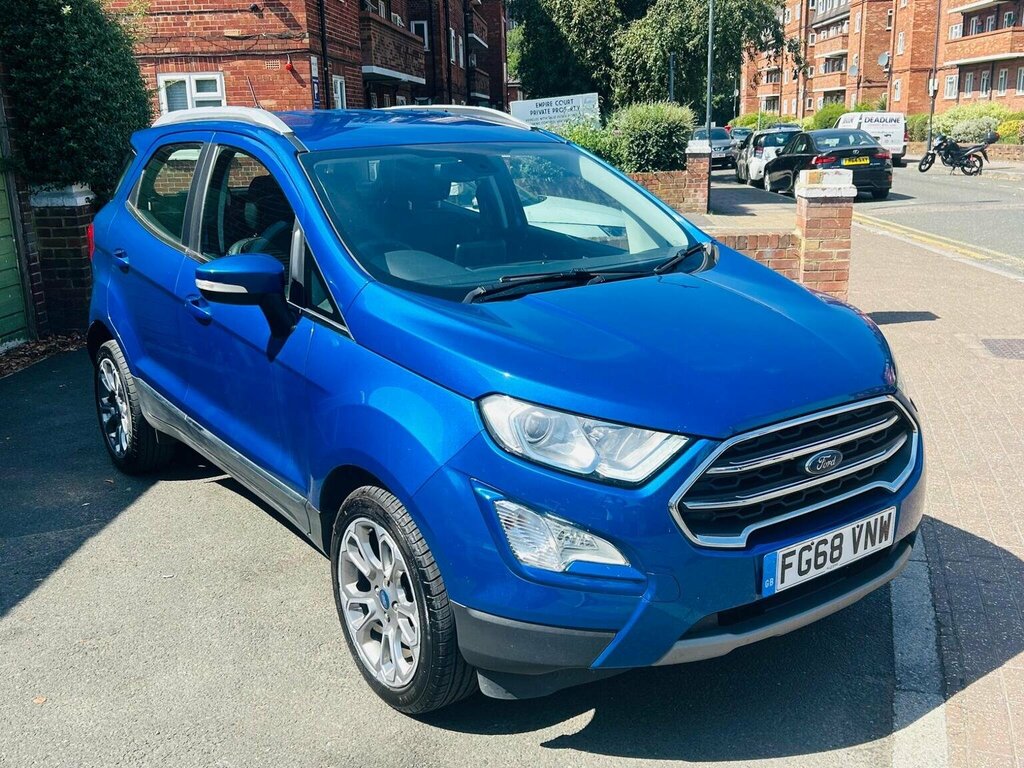 Ford Ecosport 1.0T Ecoboost Titanium Euro 6 Ss FG68VNW Blue #2