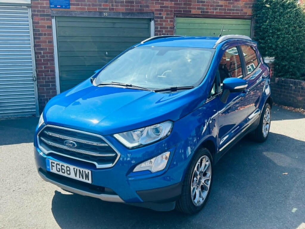 Ford Ecosport 1.0T Ecoboost Titanium Euro 6 Ss FG68VNW Blue #6