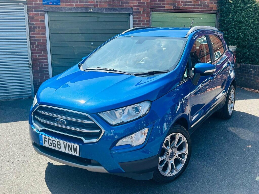 Ford Ecosport 1.0T Ecoboost Titanium Euro 6 Ss FG68VNW Blue #5
