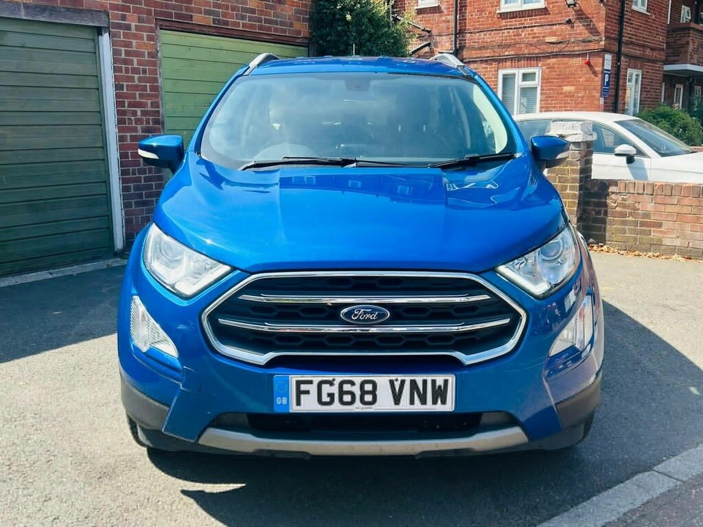 Ford Ecosport 1.0T Ecoboost Titanium Euro 6 Ss FG68VNW Blue #3