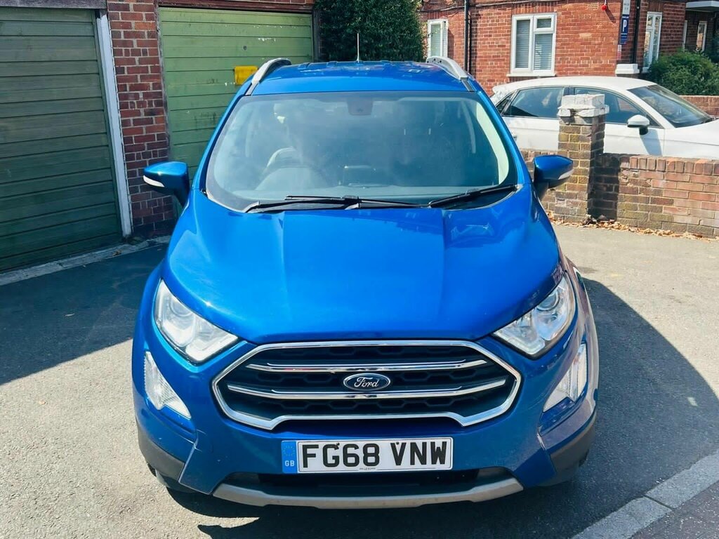 Ford Ecosport 1.0T Ecoboost Titanium Euro 6 Ss FG68VNW Blue #4